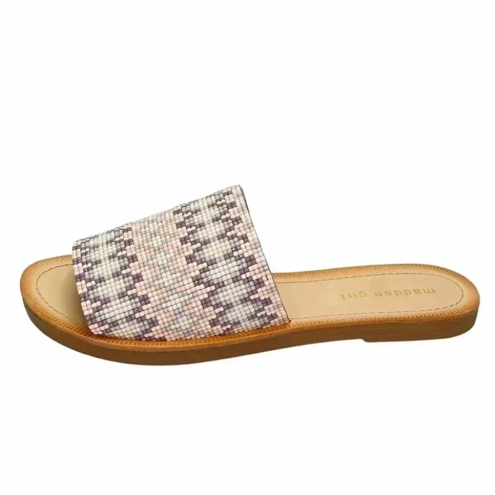 NWOB Madden Girl Luuluu Womens Slide Sandals